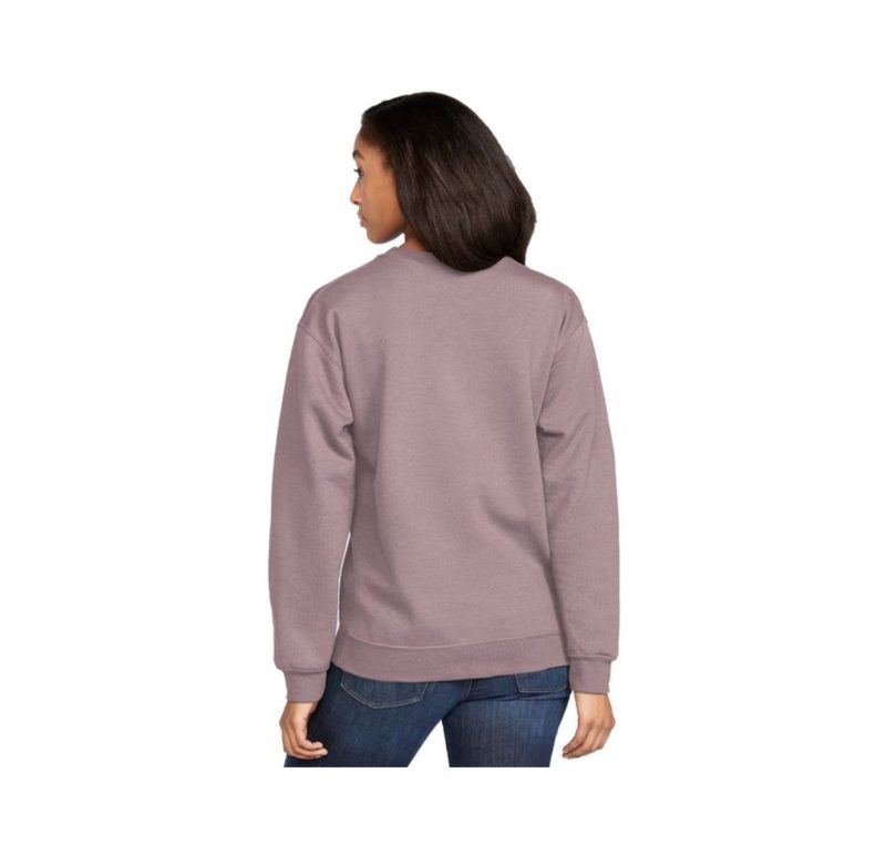 Gildan SF000 Adult Softstyle Fleece Crew Sweatshirt - Image 2