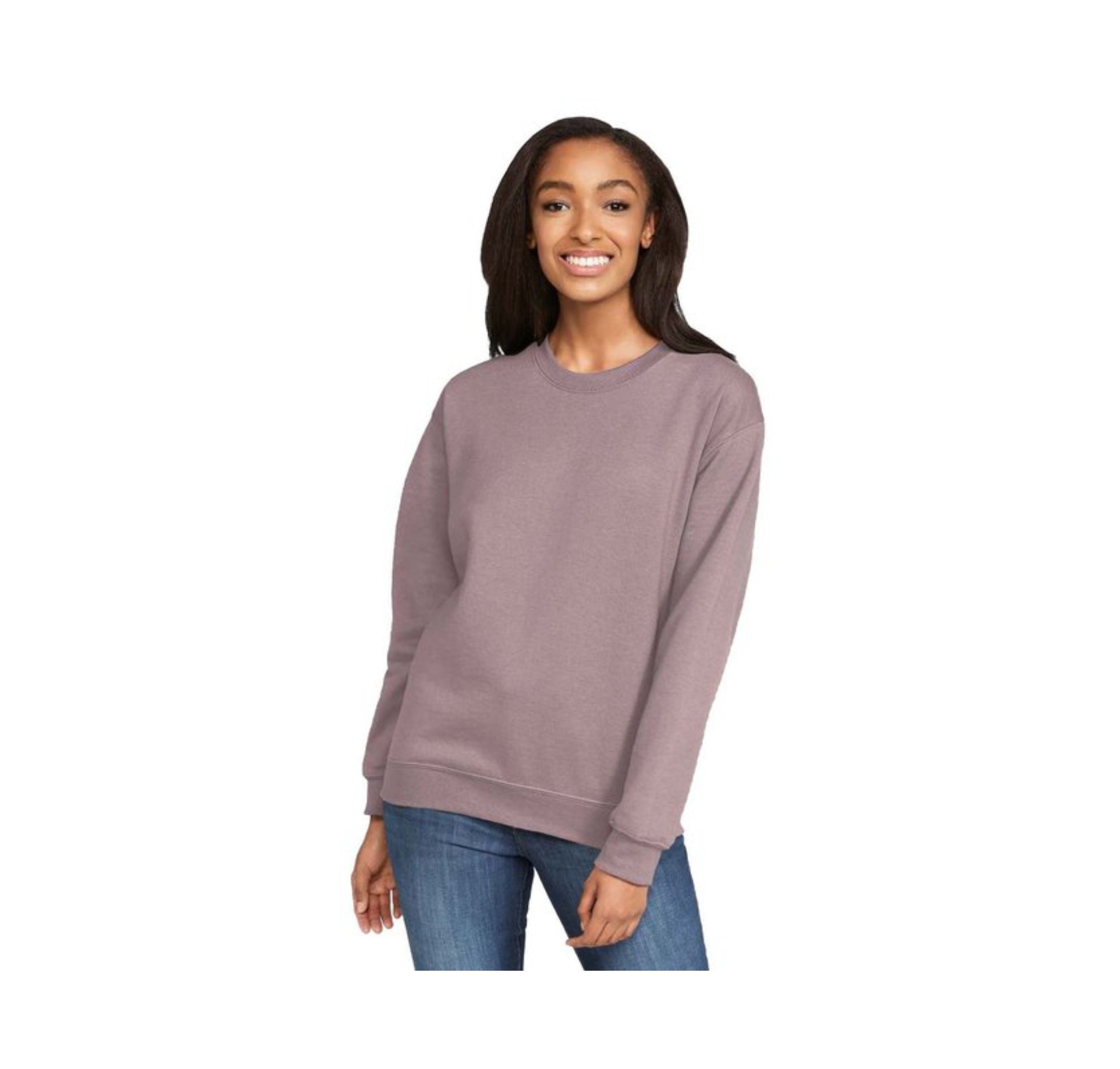 Gildan SF000 Adult Softstyle Fleece Crew Sweatshirt